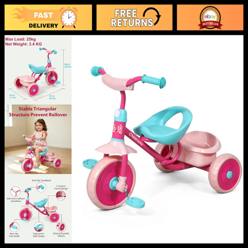 Children tricycle for ages - children's,